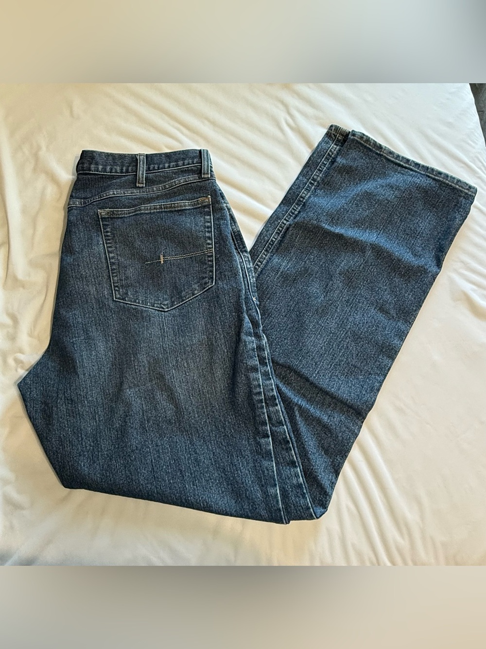 Ariat Men's Straight-Leg Jeans in Dark Blue
